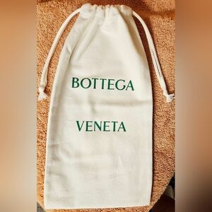 LG Bottega Veneta White Green Drawstring Dust Bag Wallet Shoe Cover Replacement